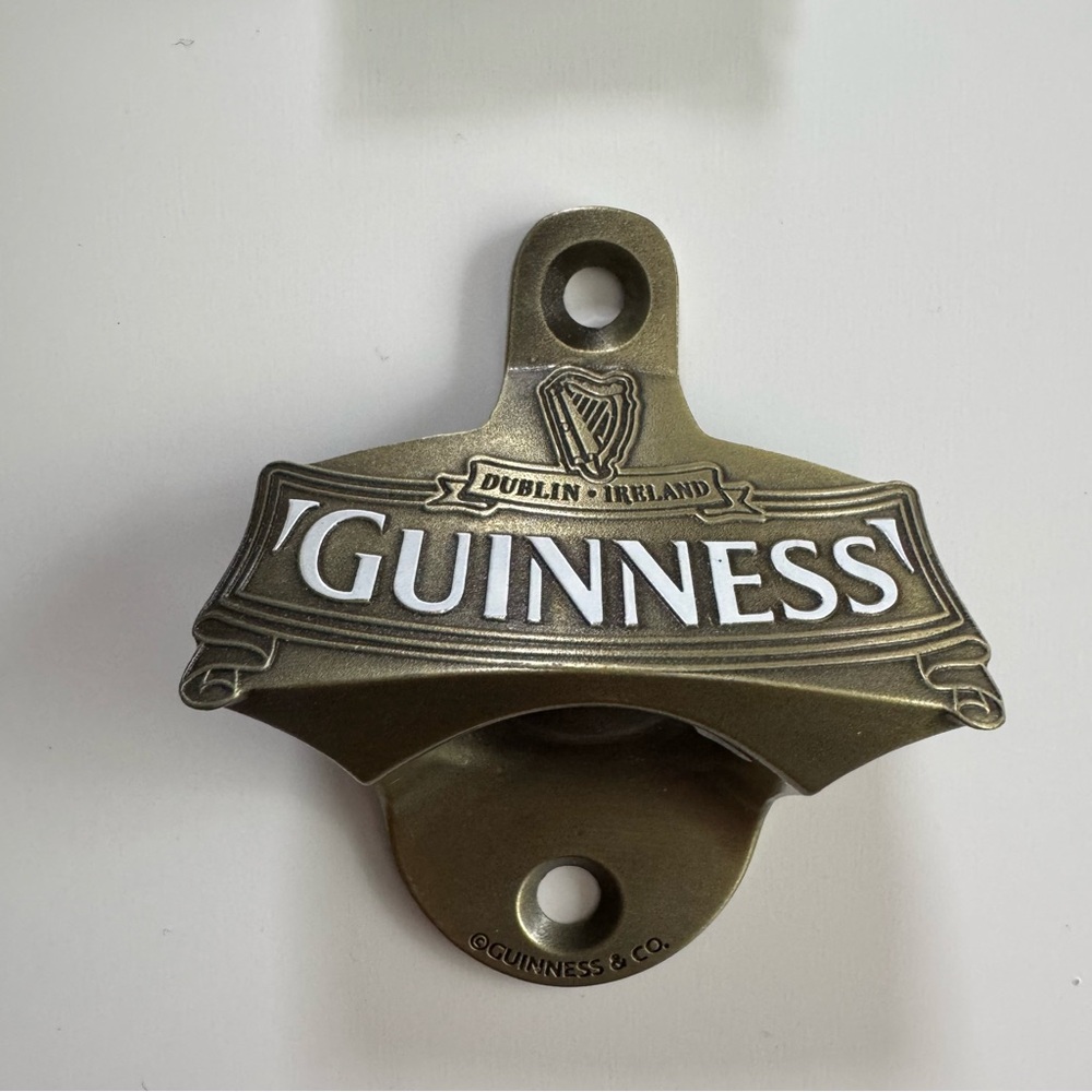 NEW Guinness Wall Mounted Bottle Opener